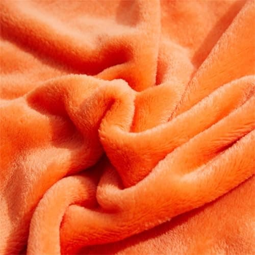 DOTBUY-SHOP Flannel Blanket Soft Throw Blanket, Warm Blankets and Throws, Coral Fleece Throw fit all Season, Versatile Flannel Blankets For Sofas, Bed, Travel (150x200cm,Coral) — view 2