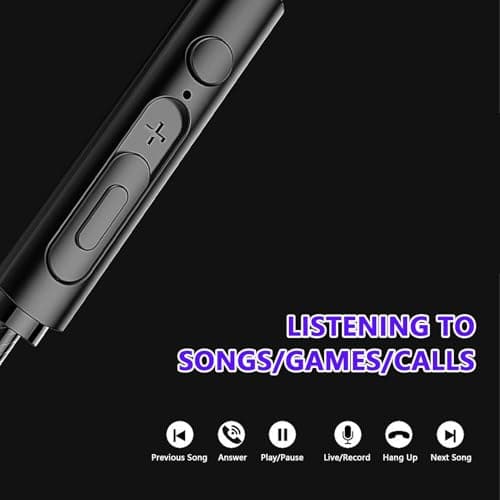 USB Type C Earbuds - Headset Set, Noise Cancelling Speaker, Multimedia — view 5