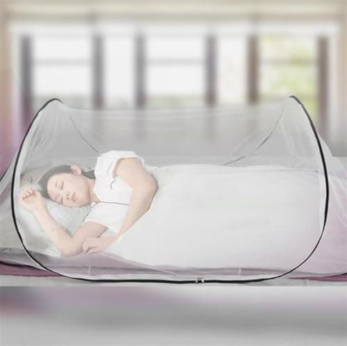 PHAVN Foldable Mosquito Net, Ultra Light Pop-up Mosquito Net, Portable Camping Tent, Family Mosquito Net Bed, Easy And Fast Installation — view 4