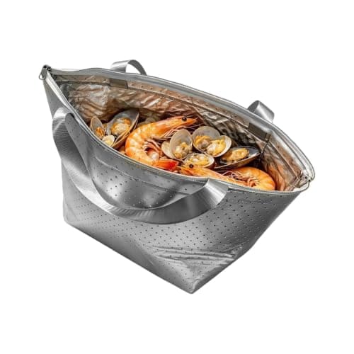 Cooler Tote Waterproof Aluminum Foil Leak-Proof Reusable