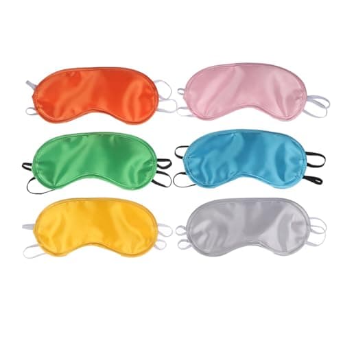Van Der Linn Soft Eye Mask Sleeping Blindfold Travel Relaxation Comfortable Light Weight (Black Eyemask) — view 4