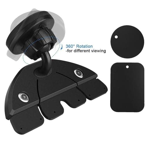 Magnetic Phone Holder for Car Rotatable Smartphone Bracket — view 6