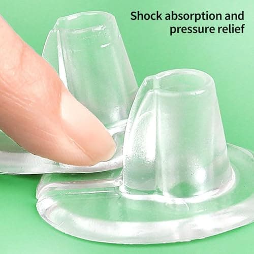 Sandal Toe Protector 2 Pair, Outdoor Thong Toe Cushion, Anti-Slip Sandals Feet Protectors for Sports Outdoors Travel Beach Casual Commuting Backpacking — view 6