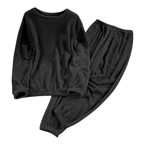 Flodxo Fleece Pyjamas Women Plus Size Teddy Pajamas Set 2 Piece Outfits