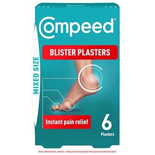 Compeed Mixed Size Blister Plasters, Hydrocolloid, Pack of 6