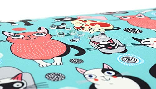 KAYOND Nylon Fabric 15 inch laptop sleeve, for 15.4-15.6 Inch Notebook Computer and Old Macbook pro 15.4 (2012-2016), Macbook pro 16, Water Repellent laptop bag (15-15.6 inch, Lovely cat) — view 3