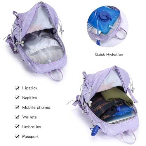 Eslcorri 25L Hiking Backpack Lightweight Outdoor Rucksack Men Women — view 4
