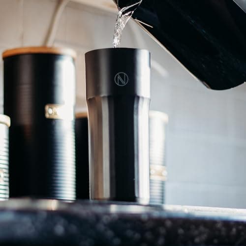 Nebula Smart Travel Mug | Temperature Controlled Flask | Black | 355ml — view 3
