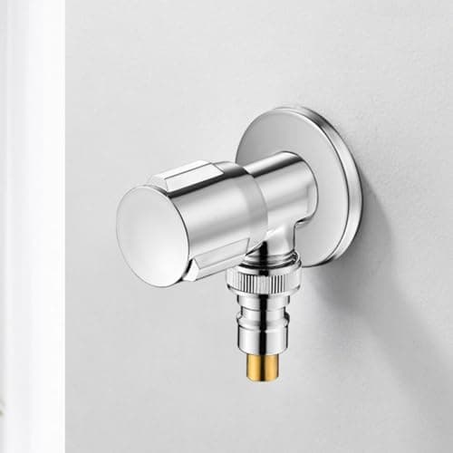 3 Pcs Washing Machine Brass Stop Valve Joint 1/2 Inch — view 4