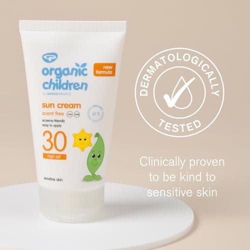 Green People Organic Children Sun Cream SPF30, 150ml — view 2