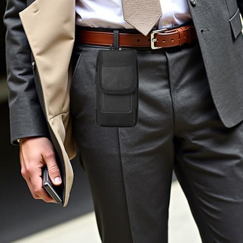 Heavy Duty Phone Holster with Belt Clip for 5.8-6.8 inch Smartphones — view 6