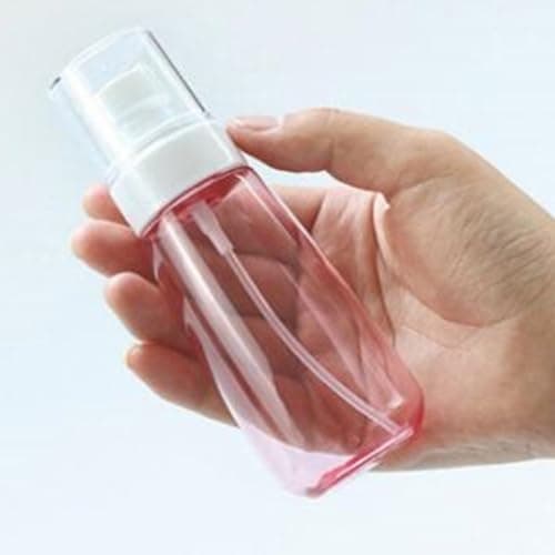 MUSISALY 3pcs 100ml Reusable Plastic Spray Bottles Portable Mini Compact Sunscreen Sprayers for Travel Use with Assorted Colours — view 4