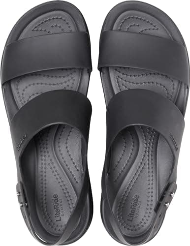 Crocs Women's Brooklyn Women Low Wedge W Clog, Black, 6 UK — view 4