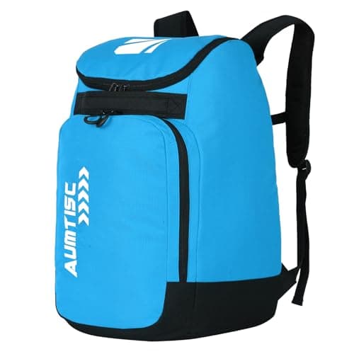 AUMTISC Ski Boot Backpack Boot Bag Ski Backpack for Boots Helmet Boot Helmet Goggles Gloves Ski Equipment