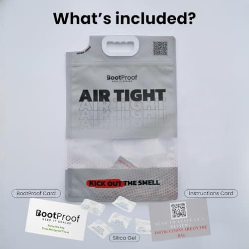 BootProof Smell Proof Boot Bag Odour Eliminating Storage for Football Boots & Rugby Boots – Leakproof, Durable, Easy Clean, Ideal for Sports Gear (1) — view 6