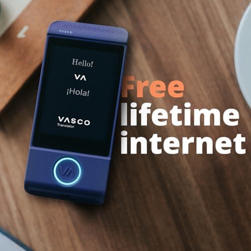 Vasco Translator M4 Voice Translator | Free Lifetime Internet | Matte Black — view 3