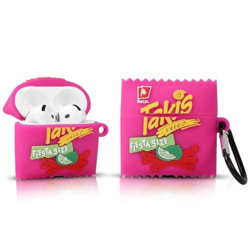 (3Pack) Case for AirPods 4 Wireless Earbuds with Cleaning Pen kit, XMBYGY Silicone Cute Cartoon Charging Case Shockproof Protective Cover and Carabiner for AirPods 4th Generation Headphones — view 5