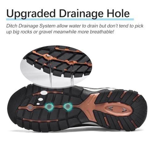 TRAILBLITZ Water Shoes Mens Aqua Beach Swim Shoes for Swimming Pool,Black 9 — view 3
