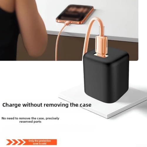 Compact Charger Shell for Baseus 65W Anti-Scratch Design(Black) — view 2