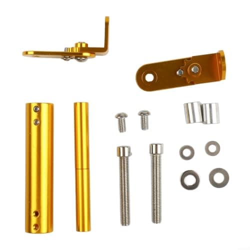 Red Aluminum Alloy Mount Bar for Honda Motorcycle(gold) — view 2