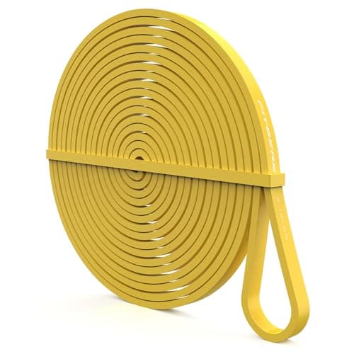 FitBeast Pull Up Band, 5-15LBS Resistance Band Pull Up for Calisthenics, Bodyweight Training, Powerlifting, Stretch Mobility, Pull Up Assistance Band, Yellow