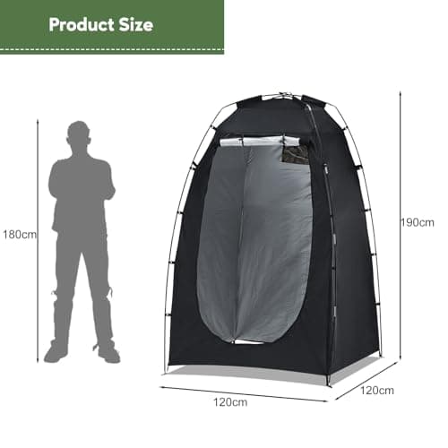 TUKAILAI Pop Up Privacy Tent – Portable Shower & Changing Room for Camping — view 6