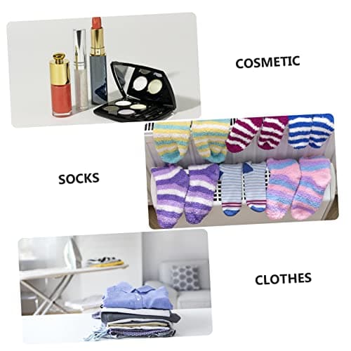 Healeved 8 Pack Non-Woven Drawstring Shoe Bags, Breathable Portable Storage Pouches for Sandals and Sneakers, Travel Shoe Storage Bags — view 3