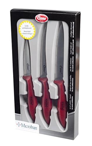 Clauss Microban Knife Kit - Red (Pack of 3) — view 4