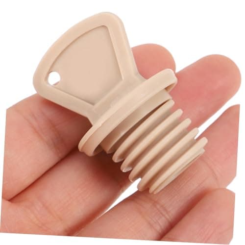 WATIIFUFU 4pcs Rubber Hot Water Bottle Stopper Replacement with Leakproof Sealing and Precise Screw Plug Design, Portable Spill Proof Bottle Cap Suitable for Office and Travel Use — view 4