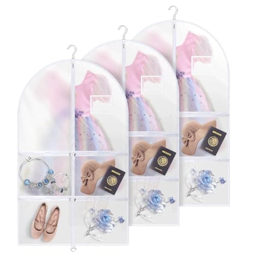 Alladaga Foldable Travel Dance Garment Bag 40" (Pack of 3)