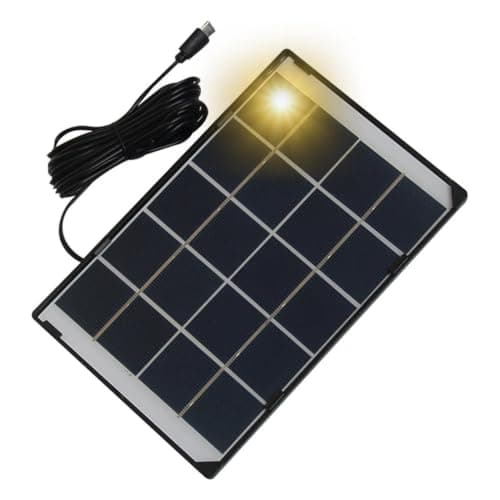 Solar Panel Charger 30W 5V Type-C Portable Power Bank