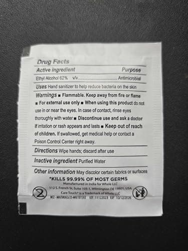 Travel Cleaning Supplies Kit - Travel Size Cleaning Supplies For Hotels, Bathrooms with Gloves, Surface Wipe, Fabric Cleaner, Hand Wipes, Bed Bug Wipes — view 4