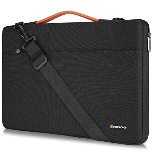 NIDOO 13 Inch Laptop Sleeve Shoulder Messenger Bag Protective Computer Case Briefcase for 13.6" Macbook Air / 14" MacBook Pro/Surface Laptop 5 4 3 / ThinkPad X13 / ThinkPad X1 Carbon Yoga/Yoga 7