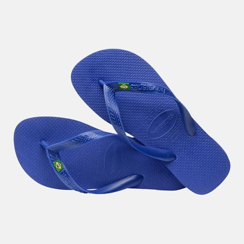 Havaianas Top Brasil Unisex Adults Flip Flop, Marine Blue, 8 UK — view 2