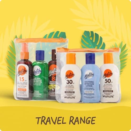 Malibu Sun Travel Essentials with SPF 8 & 20 Sun Cream & After Sun — view 6