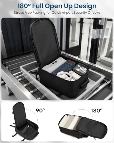 Kono Ryanair Cabin Bags 40x25x20 Underseat Carry on Travel Backpack — view 5