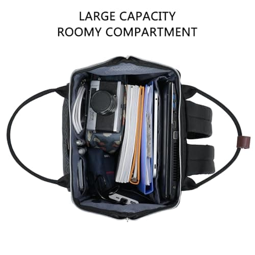 KROSER Laptop Backpack 15.6Inch Stylish Computer Backpack Business Work Bag — view 3