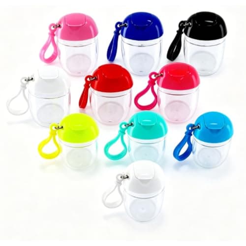 Tosuny Mini Flip Top Empty Soap Bottles 10 Pack for Travel (10 Pcs) — view 5