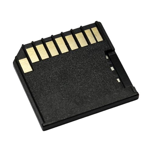 DRTYUIO Compact Card Adapters, High-Speed Transfer, Expandable, Black