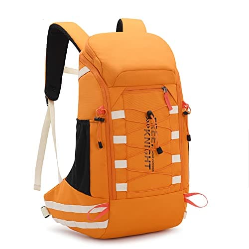 Bseash 40L Lightweight Waterproof Hiking Backpack with Rain Cover,Outdoor Sport Travel Daypack for Camping Climbing Skiing Cycling