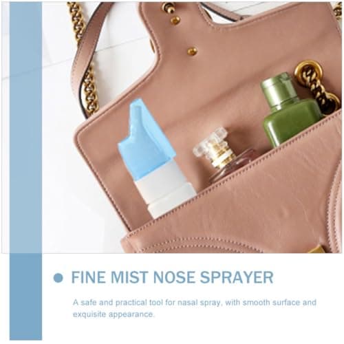 AKOOSY 70ml Empty Nose Spray Bottles ABS 6 Pack with Protective Cover — view 4