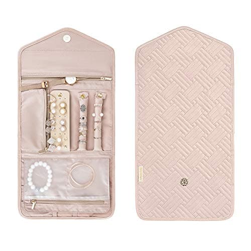 bagsmart Travel Jewellery Organiser, Foldable Jewelry Storage Roll — view 3