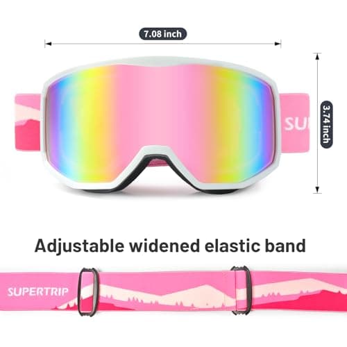 Supertrip Ski Goggles for Women Men — view 6