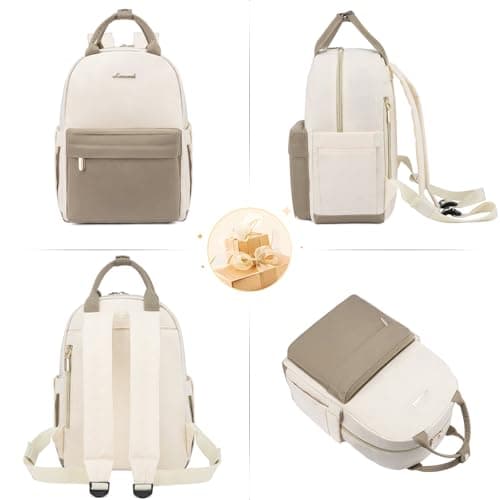 LOVEVOOK Backpack Womens Small Fashion Backpacks for Ladies Girls School Bags Waterproof Rucksack Bag for Travel Mini Cute City Casual Daypacks — view 6