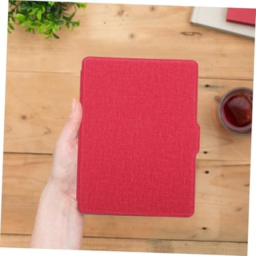 YOSADIER 8th Generation Auto Wake Protective Case for E-reader, Hard Shell Ebook Reader Cover with Sleep Wake Function, Burgundy Protective Sleeve for Travel and Daily Use — view 2