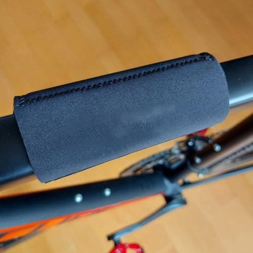 Bicycle Frame Cover Set for Carbon Frame Protection, Neoprene Bike Carrier Transport Guards Against Scratches, 3 or 4 Pack Sizes S/M/L/XL(3PCS set) — view 3