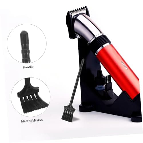 20pcs Nylon Long Handle Razor Cleaning Brush for Electric — view 5