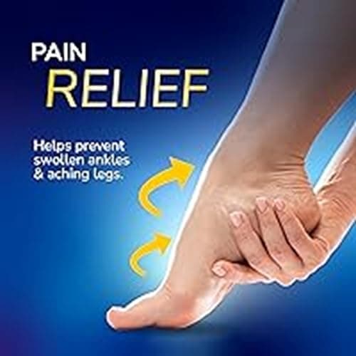 Dr. Scholl's Flight Socks - Clinically Proven Compression Socks for Flight Travel - Help Prevent Swollen Ankles and Deep Vein Thrombosis (DVT) - Sheer - Size 6-8, 1 Pair — view 5