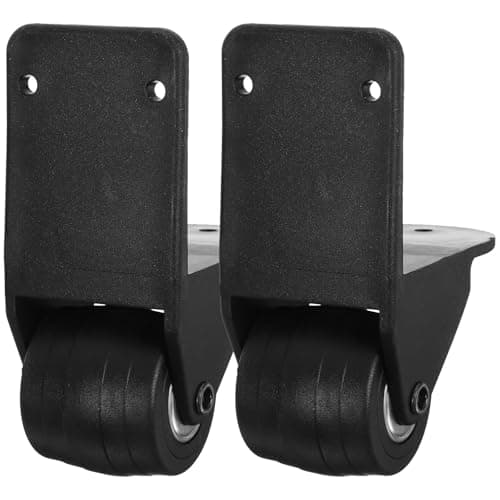 Suitcase Wheel Repair Replacement Travel Swivel Wheel Black Pair