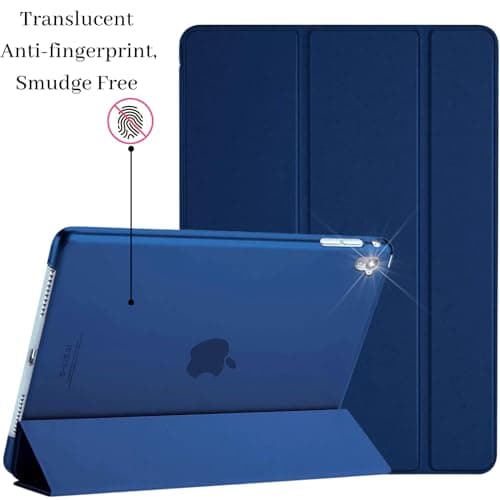 Case for iPad Mini 4th(2015) / Mini 5th(2019) Generation, Smart Magnetic Cover - Auto Wake/Sleep - Mini 4/5 Model No. A1538 / A1550 / A2124 / A2125 / A2126 / A2133 (Blue) — view 3